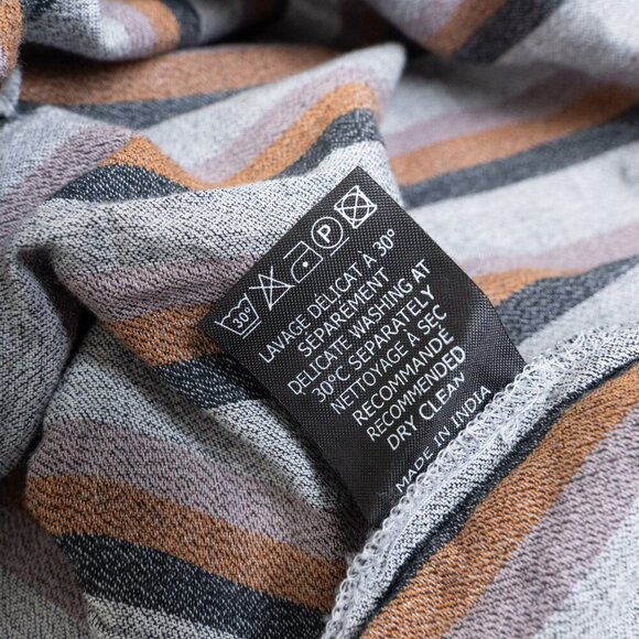 Isabel Marant Étoile Blouse Striped Button Down Shirt Boho FR 36 - Picture 16 of 16